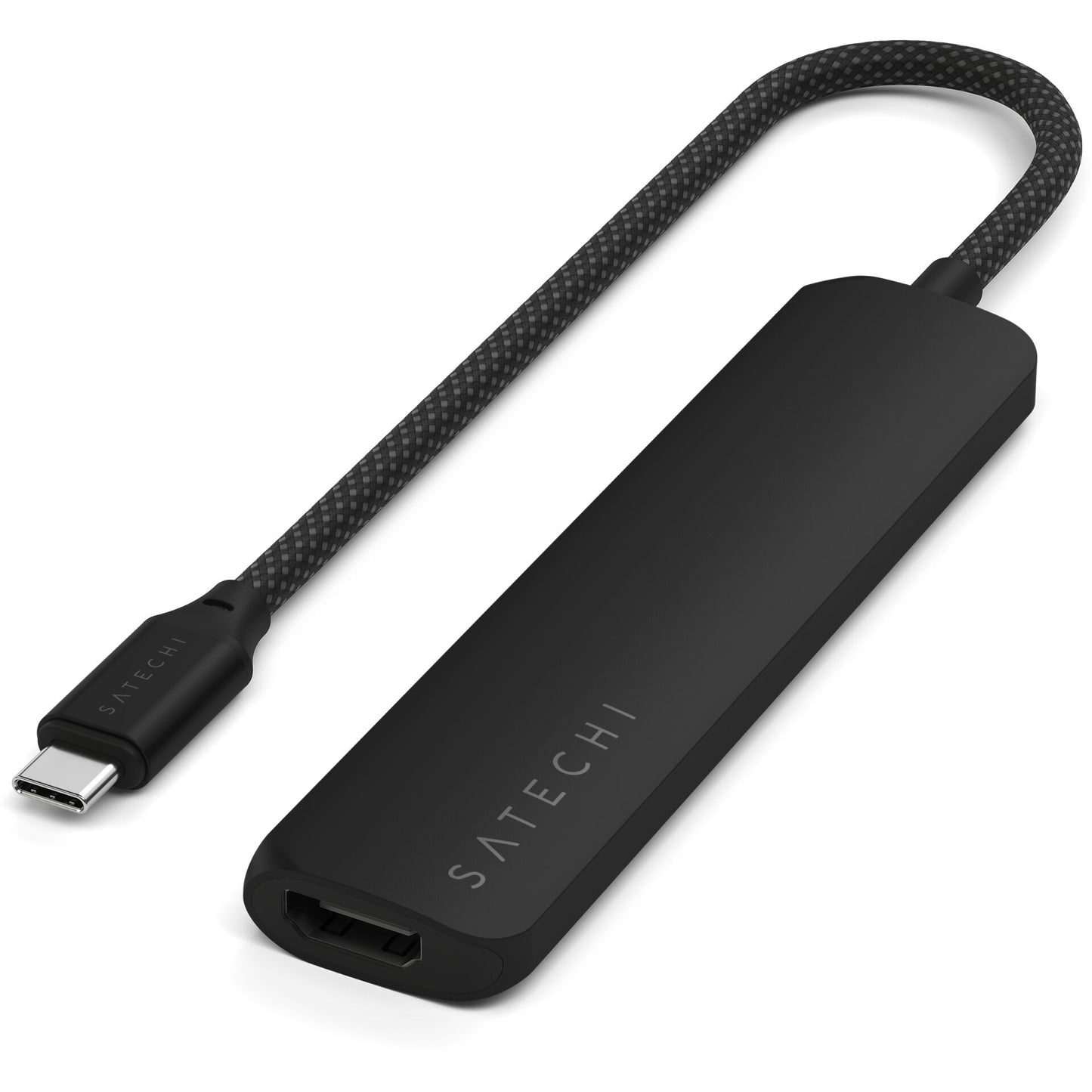 Satechi USB-C 6-in-1 Slim Multiport Adapter 4K Black
