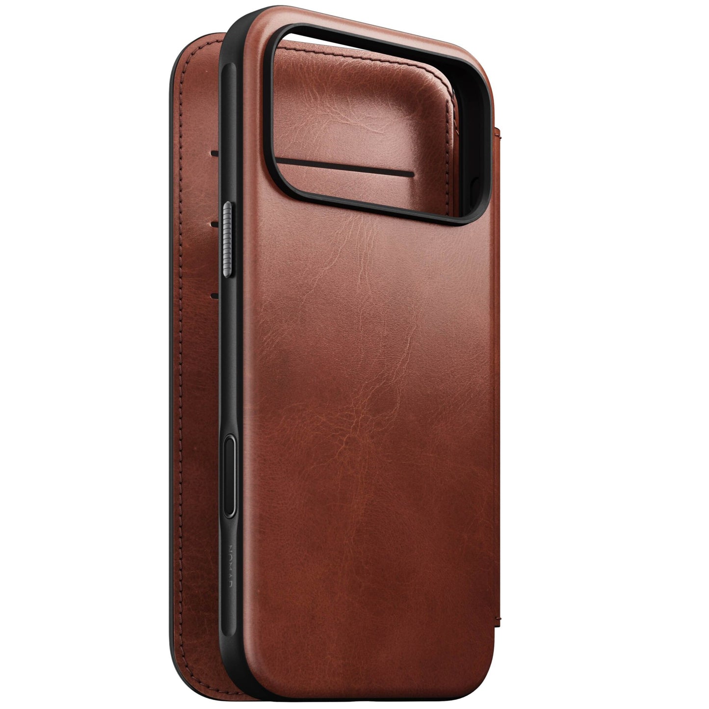 Nomad Modern Leather Folio iPhone 17 Pro Max Olde Dublin Horweed