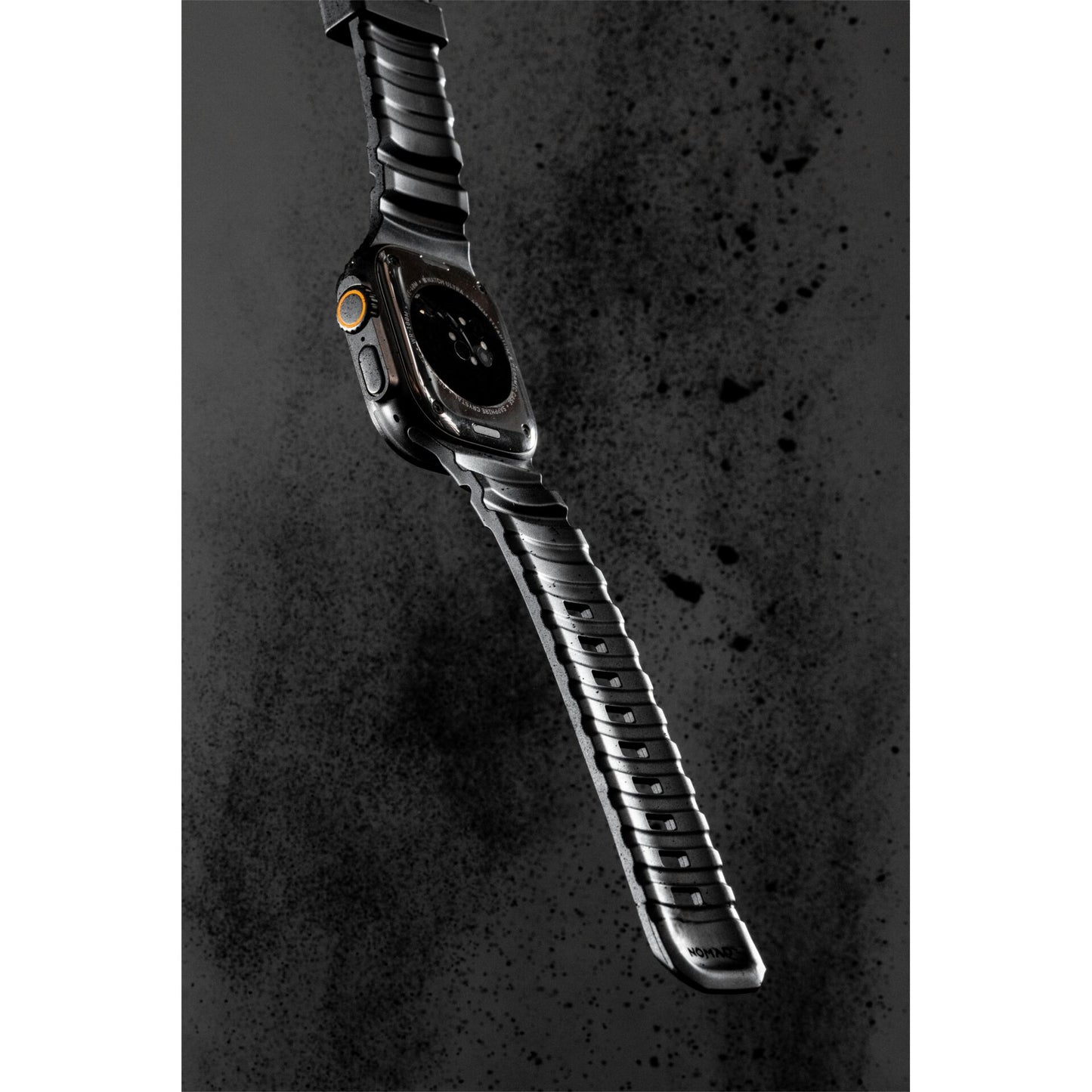 Nomad Rocky Point Band 46/49mm Carbon Black Connector Black