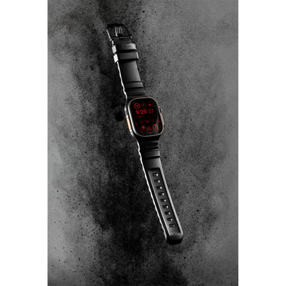 Nomad Rocky Point Band 46/49mm Carbon Black Connector Black