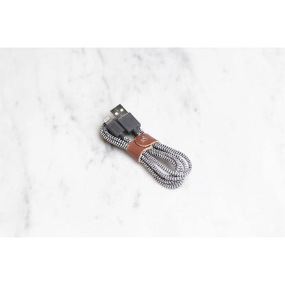 Native Union Belt Cable USB-A to Lightning 1,2m Zebra