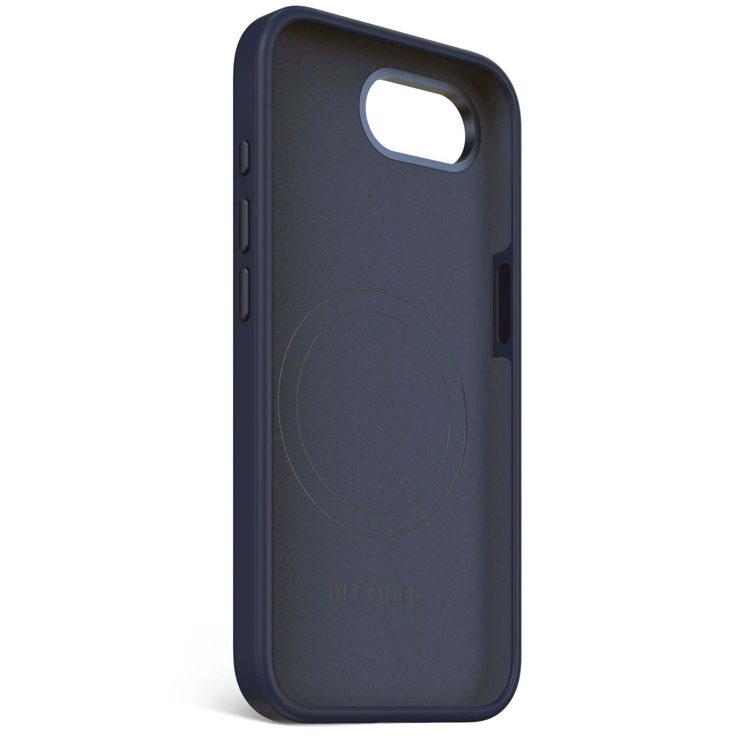 Decoded AntiMicrobial Silicone Backcover iPhone 16e Navy