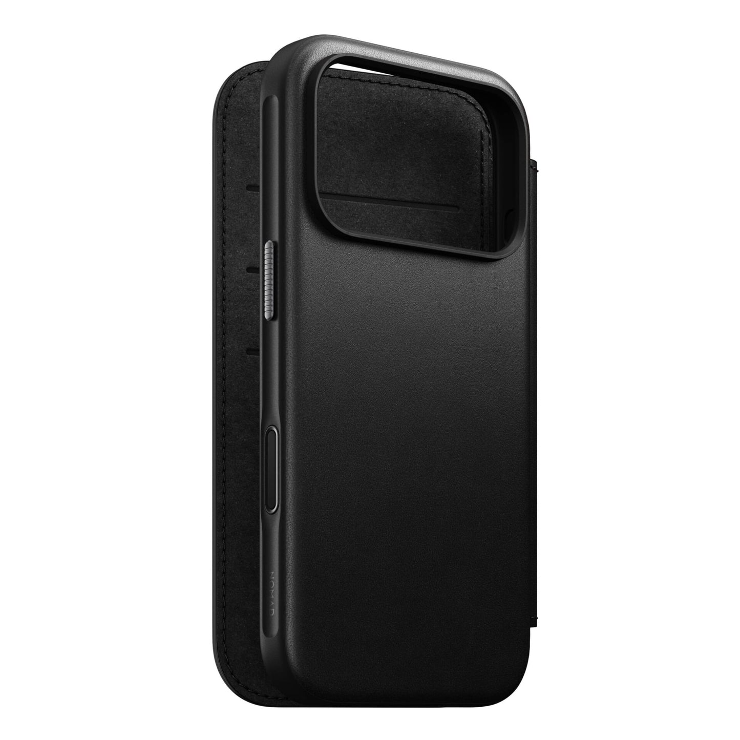 Nomad Modern Leather Folio iPhone 17 Pro Black