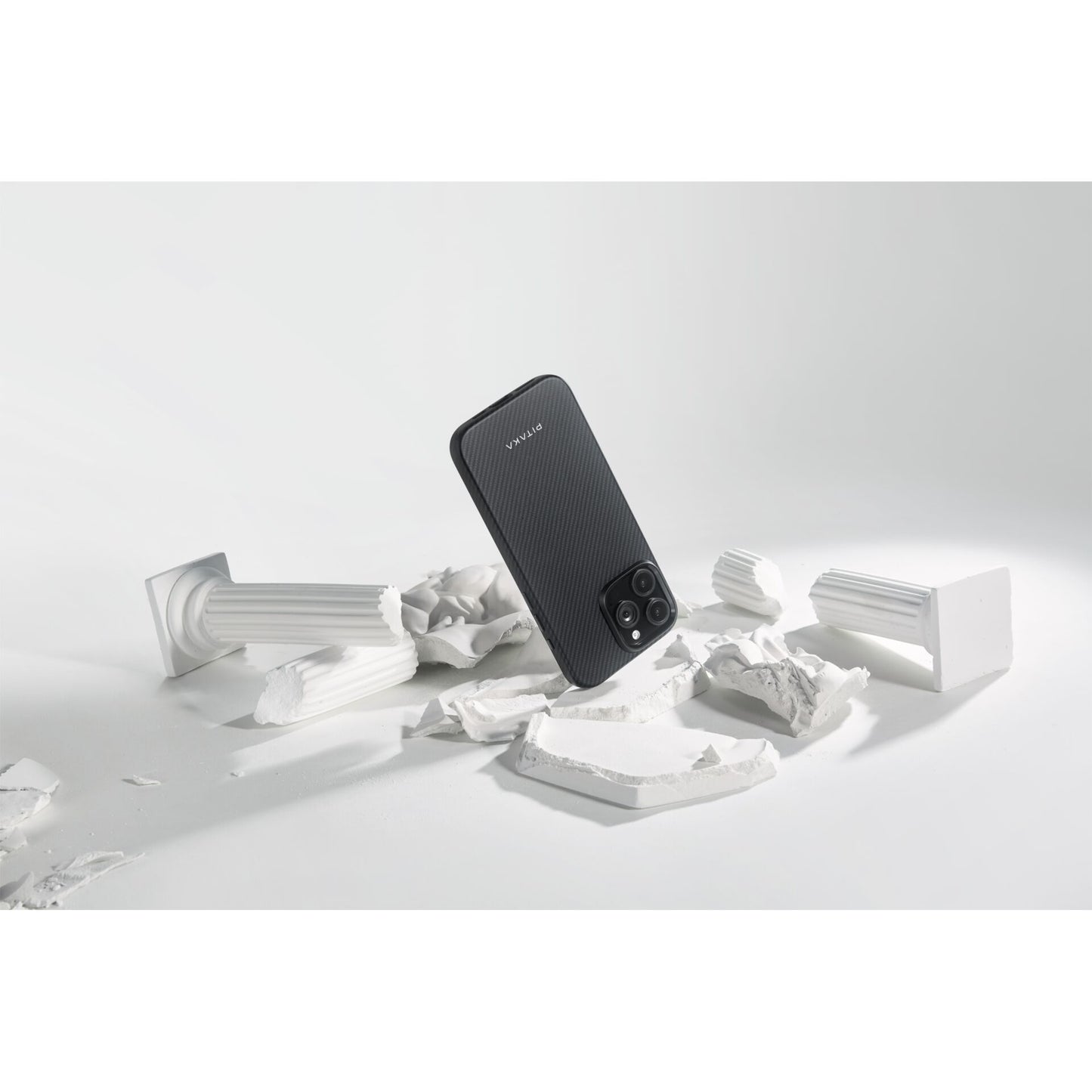 Pitaka MagEZ Case Pro 4 600D for iPhone 16 Pro Black/Grey Twill