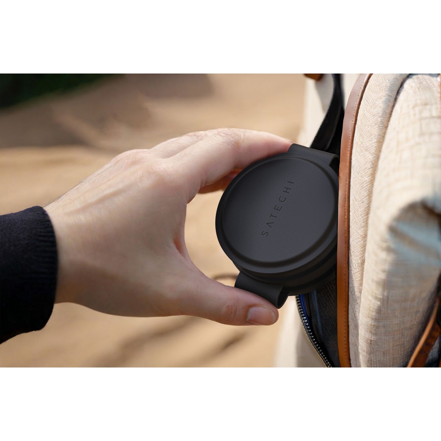 Satechi OntheGo 3-in-1 Wireless Charger Black