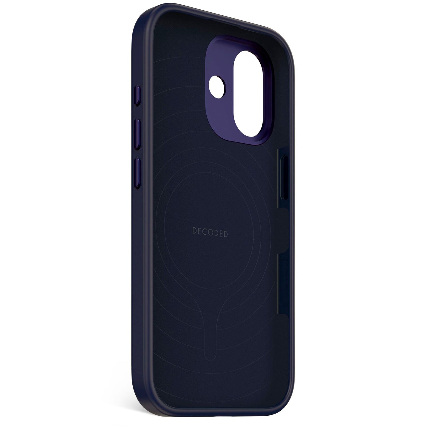 Decoded AntiMicrobial Silicone Backcover iPhone 17 True Navy