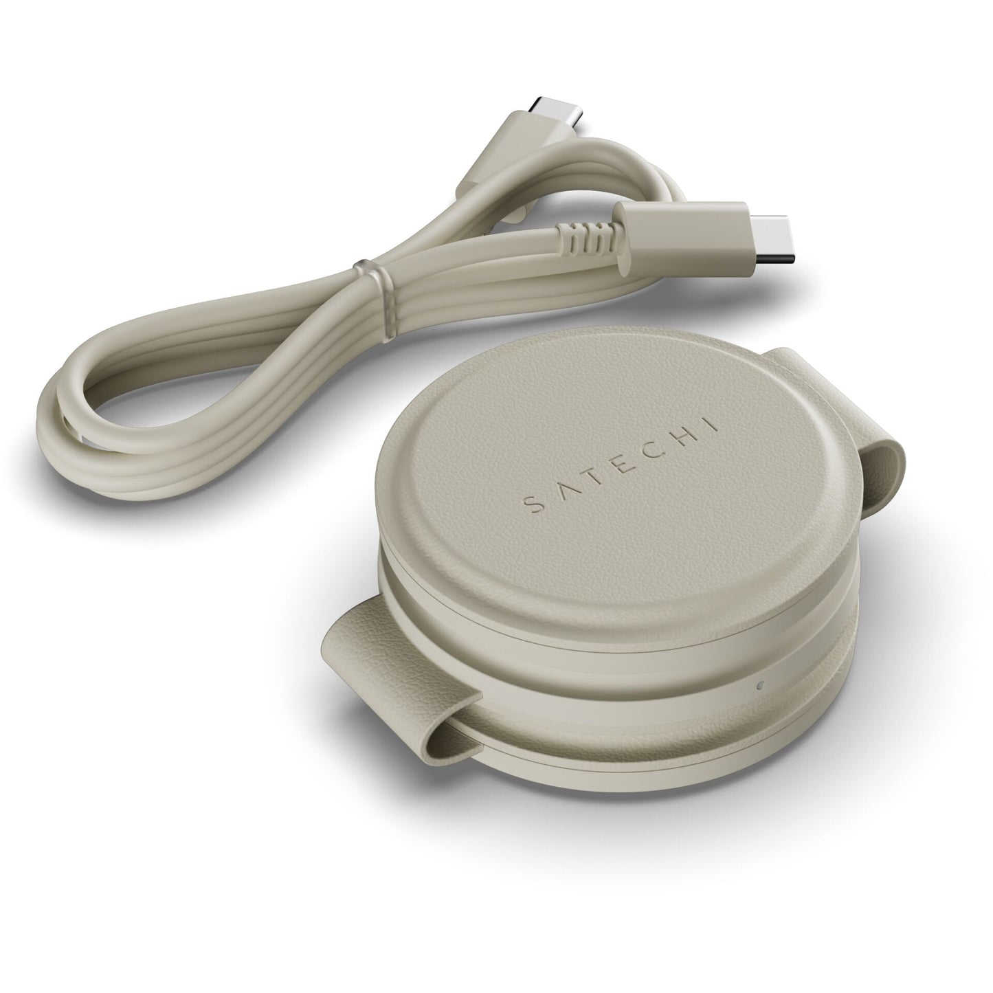 Satechi OntheGo 3-in-1 Wireless Charger Sand