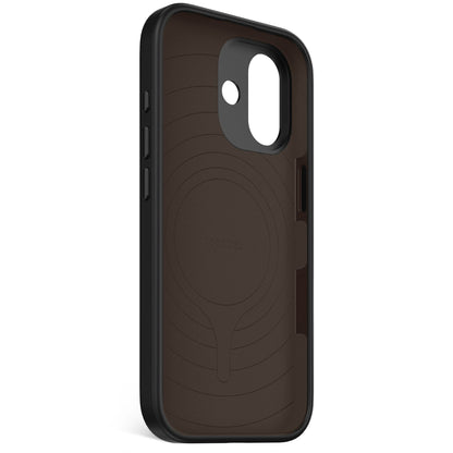 Decoded AntiMicrobial Silicone Backcover iPhone 17 Phantom Black