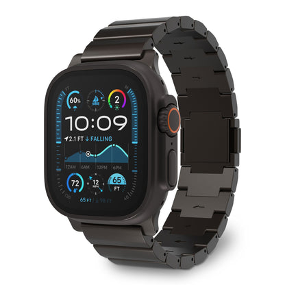 Decoded Titanium Strap for Apple Watch Ultra Titanium Black