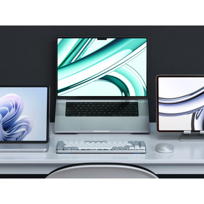 Satechi SM1 Slim Mechanical Back Backlit BT Keyboard German light