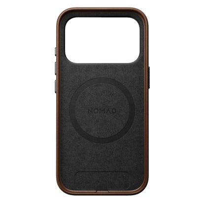 Nomad Traditional Leather Case iPhone 17 Pro Brown