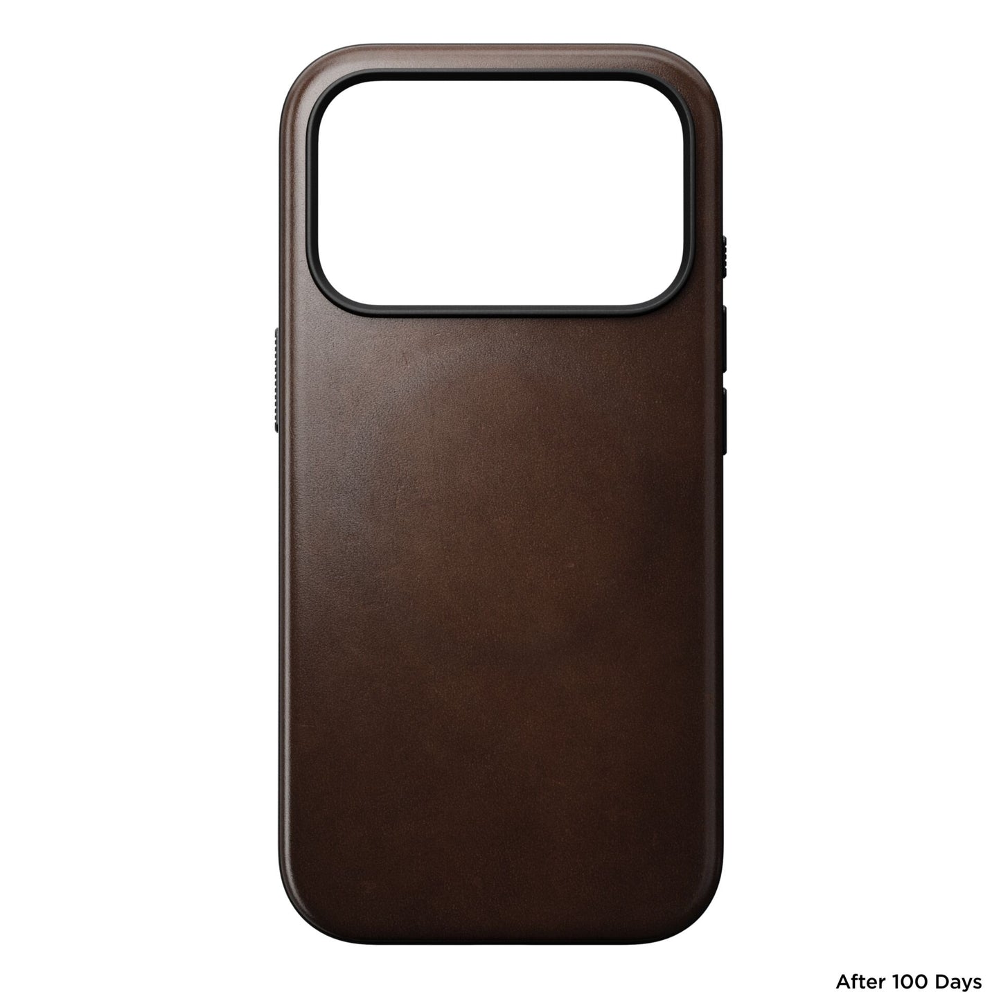 Nomad Modern Leather Case iPhone 17 Pro Rustic Brown Horween