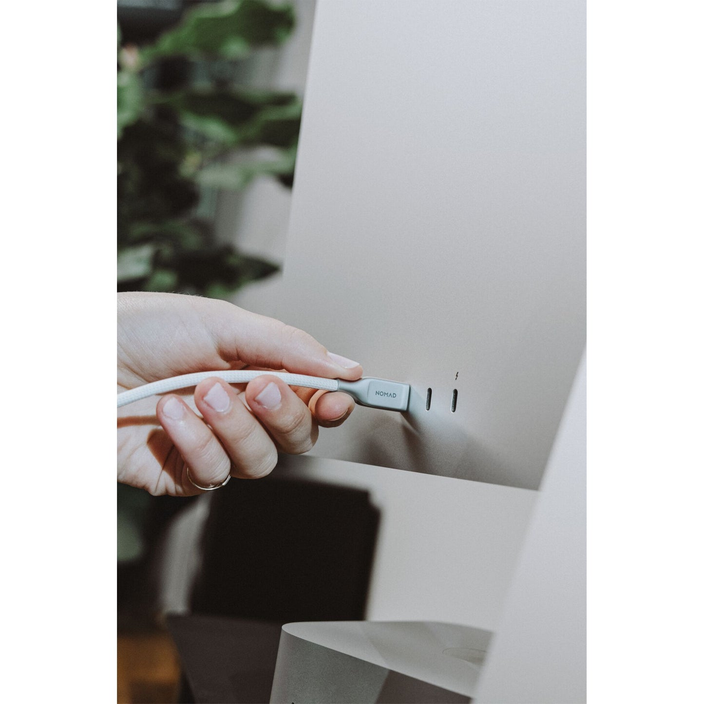 Nomad Kevlar USB-C to USB-C Cable 3 m White