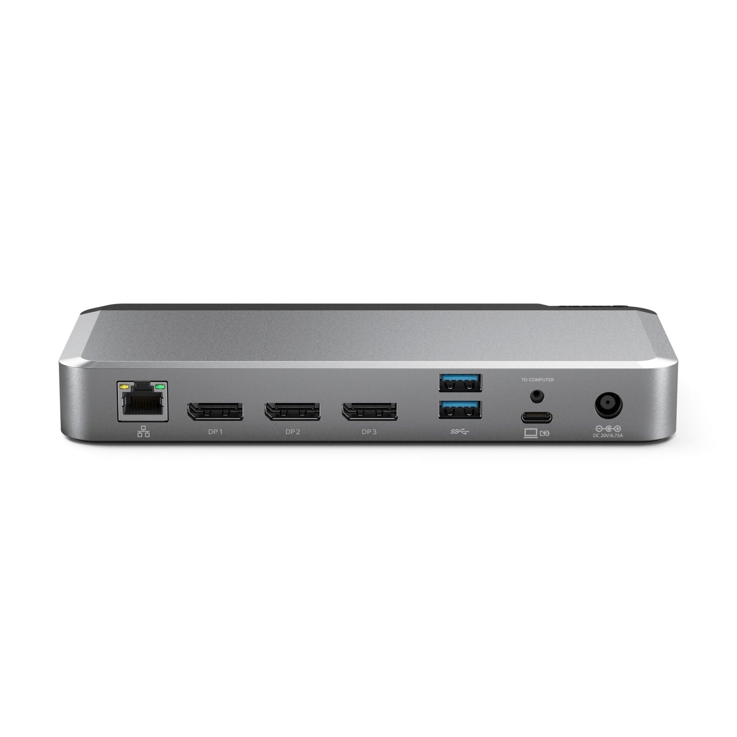Alogic 100W USB-C DX3 Triple 4K Display Docking Station Space Grey