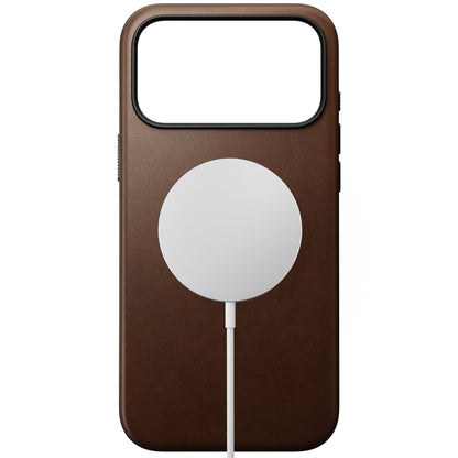 Nomad Modern Leather Case iPhone 17 Pro Max Brown