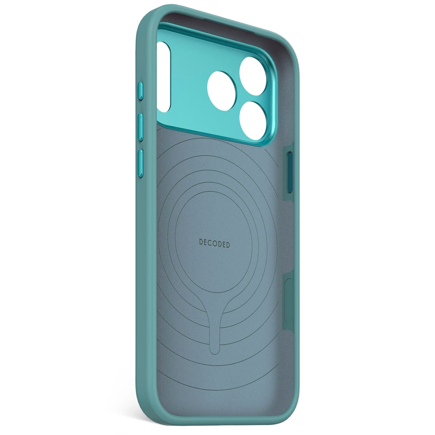 Decoded AntiMicrobial Silicone Backcover iPhone 17 Pro Max Blue