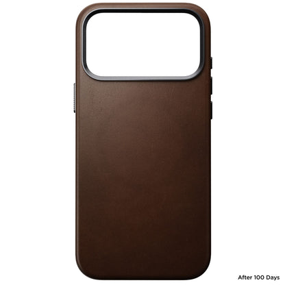Nomad Traditional Leather Case iPhone 17 Pro Max Brown