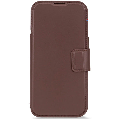 Decoded Leather Detachable Wallet iPhone 17 Air Chocolate Brown