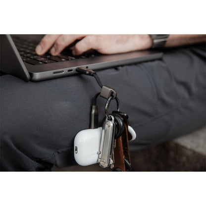 Nomad ChargeKey USB-C to USB-C 240W Charging Cable 12cm