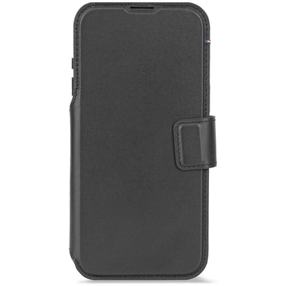 Decoded Leather Detachable Wallet iPhone 17 Pro Black