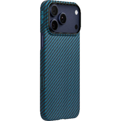 Pitaka Ultra-Slim Case for iPhone 17 Pro Blue/Grey Twill