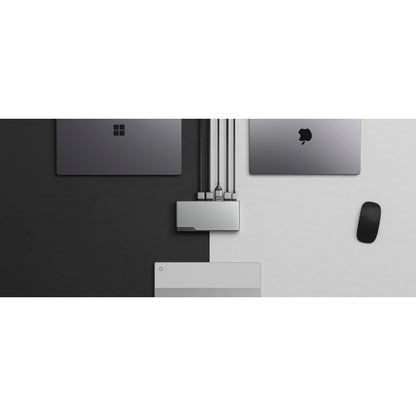 Alogic 14-in-1 USB-C PD DV4 Quad Display Docking Station Space Grey