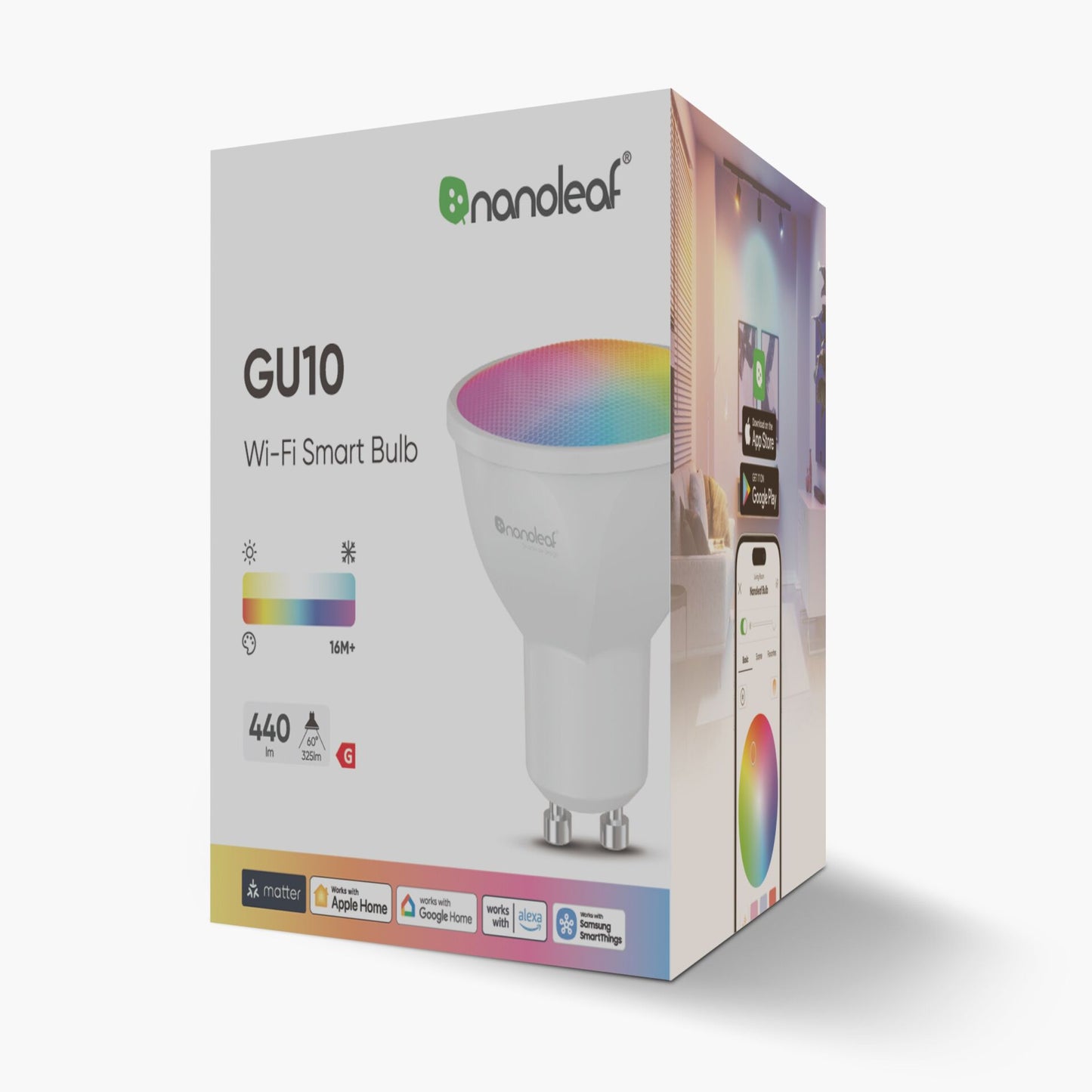 Nanoleaf Essentials Matter WLAN Smart Bulb GU10 - 1PK