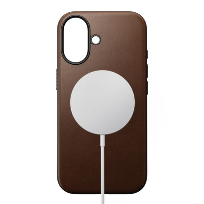 Nomad Modern Leather Case iPhone 17 Brown