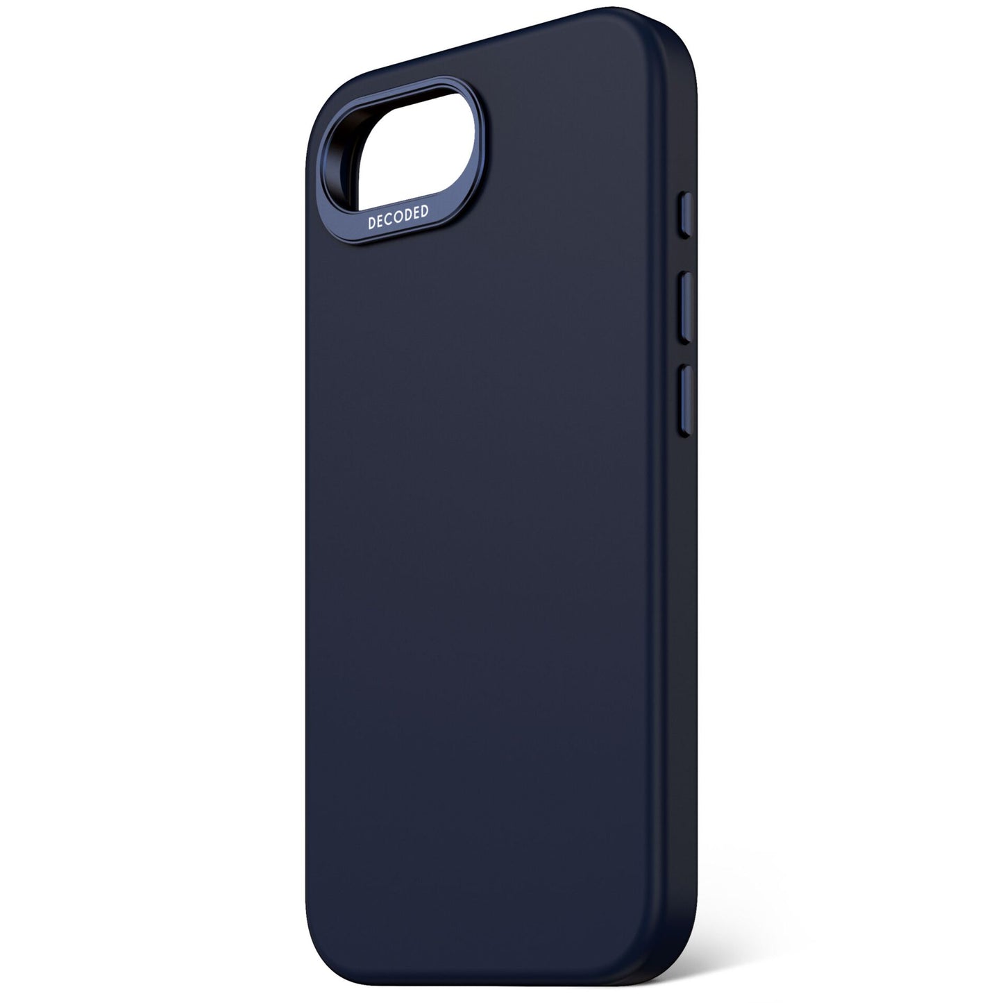 Decoded AntiMicrobial Silicone Backcover iPhone 16e Navy
