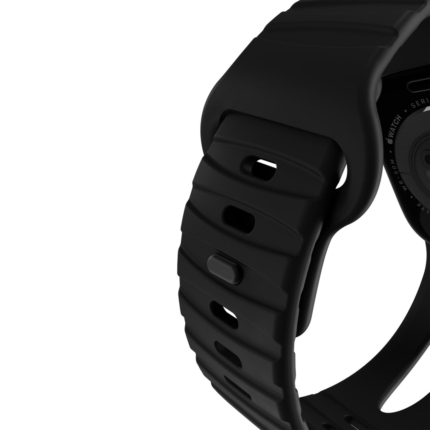 Decoded Silicone Ares Loop Strap for Apple Watch 40/42 mm Black