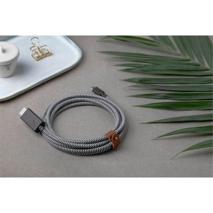 Native Union Belt Cable USB-C to HDMI 3m Zebra