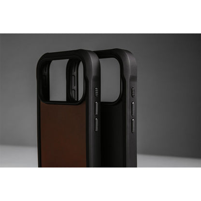 Nomad Rugged Leather Case iPhone 17 Pro Max Black Horween
