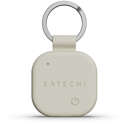 Satechi Vegan-Leather FindAll Keychain Sand