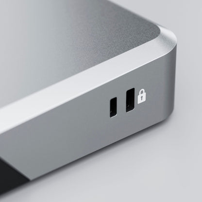 Alogic 100W USB-C DX2Pro Dual 4K Display Docking Station Space Grey