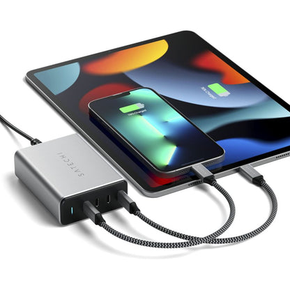 Satechi 165W USB-C 4-Port PD GaN Charger space gray