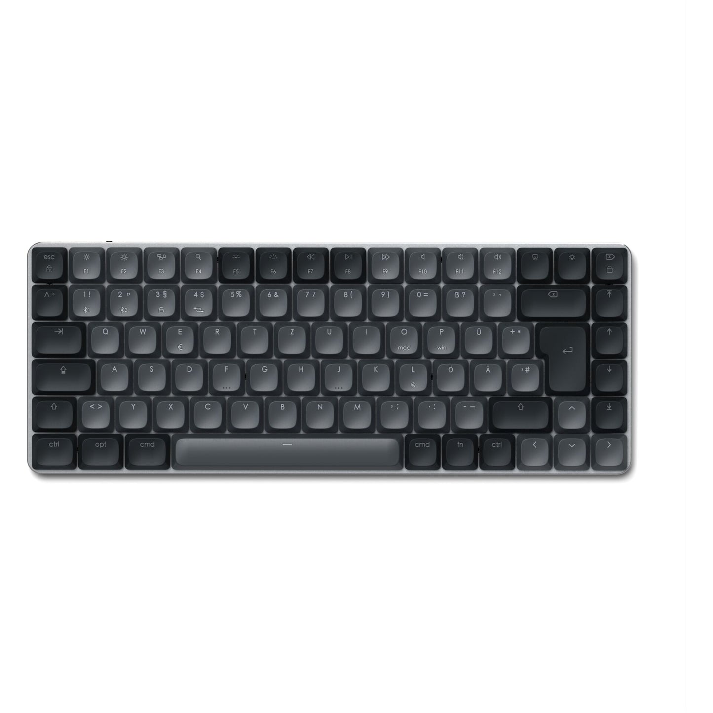 Satechi SM1 Slim Mechanical Backlit BT Keyboard German dark