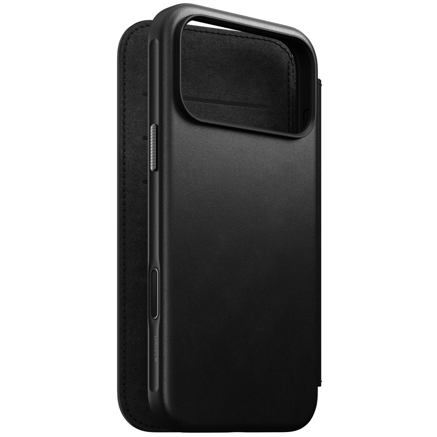 Nomad Modern Leather Folio iPhone 17 Pro Max Black