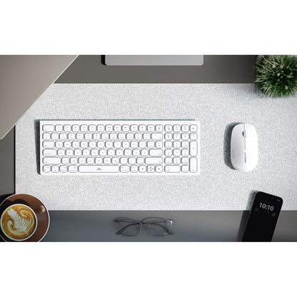 Alogic Echelon Compact USB-C BT Keyboard German + Mouse White