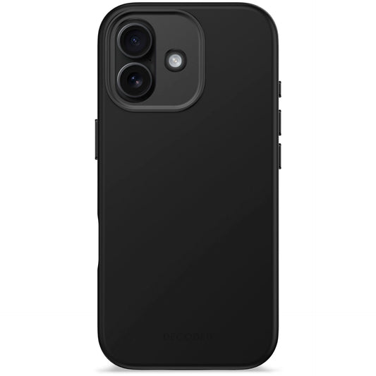 Decoded AntiMicrobial Silicone Backcover iPhone 17 Phantom Black