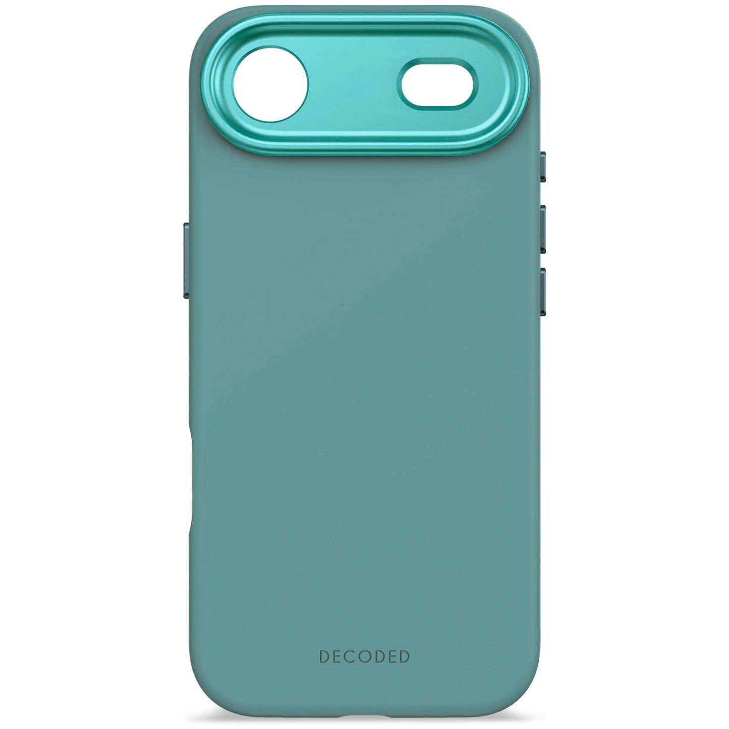 Decoded AntiMicrobial Silicone Backcover iPhone 17 Air Retro Blue