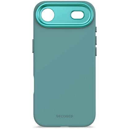 Decoded AntiMicrobial Silicone Backcover iPhone 17 Air Retro Blue