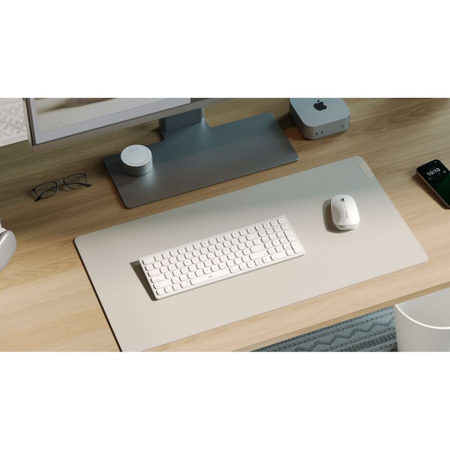 Alogic Echelon Compact USB-C BT Keyboard German + Mouse White