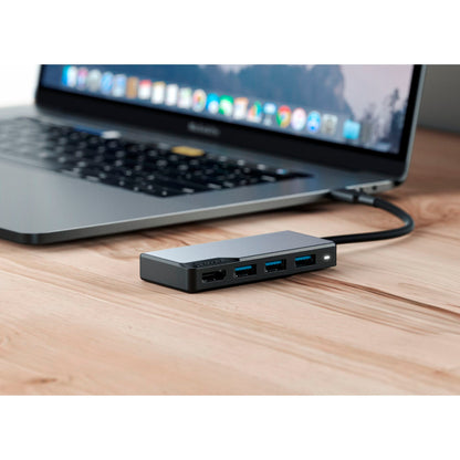 Alogic Fusion Core USB-C 5-Port Hub Space Gray