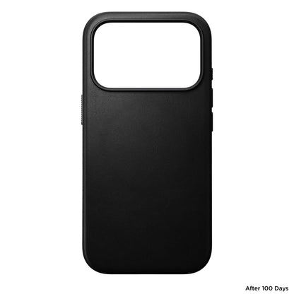 Nomad Modern Leather Case iPhone 17 Pro Black