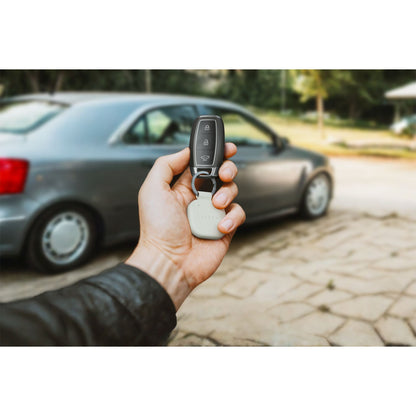 Satechi Vegan-Leather FindAll Keychain Sand