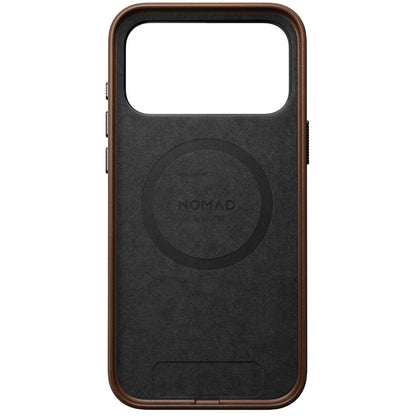 Nomad Traditional Leather Case iPhone 17 Pro Max Brown