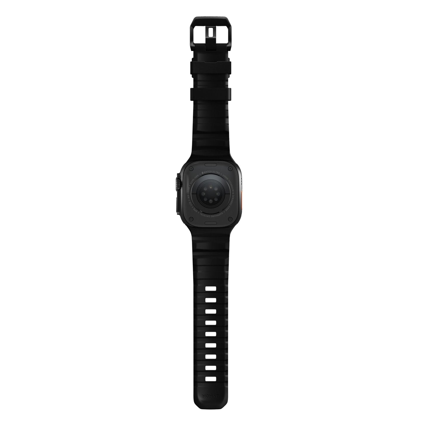 Nomad Rocky Point Band 46/49mm Carbon Black Connector Black