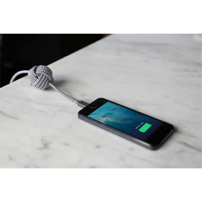 Native Union Night Cable USB-A to Lightning 3m Zebra