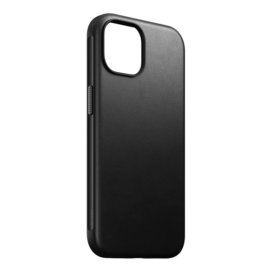 Nomad Modern Leather Case iPhone 15 Black
