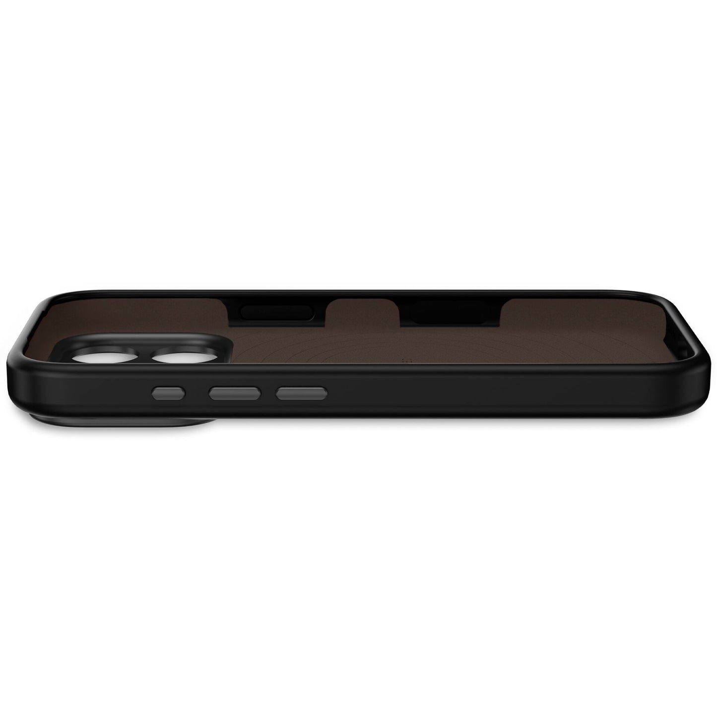 Decoded AntiMicrobial Silicone Backcover iPhone 17 Pro Phantom Black